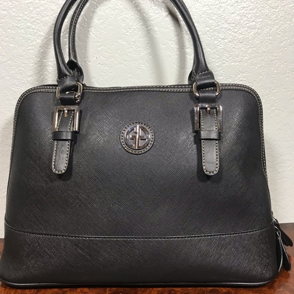 Giani Bernini black hobo with wallet - Picture 2 of 6